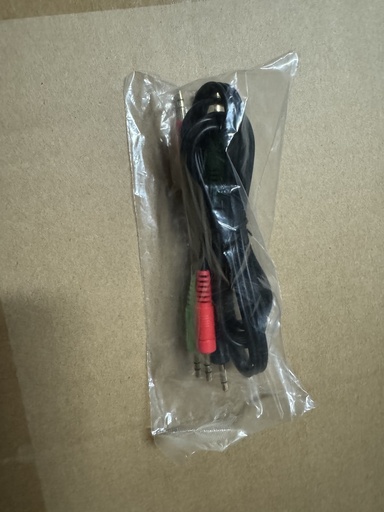 [3A88cG10W] ANT WIRE 3.5 850mm WHT WR-Mini Vivid/WR-Mini